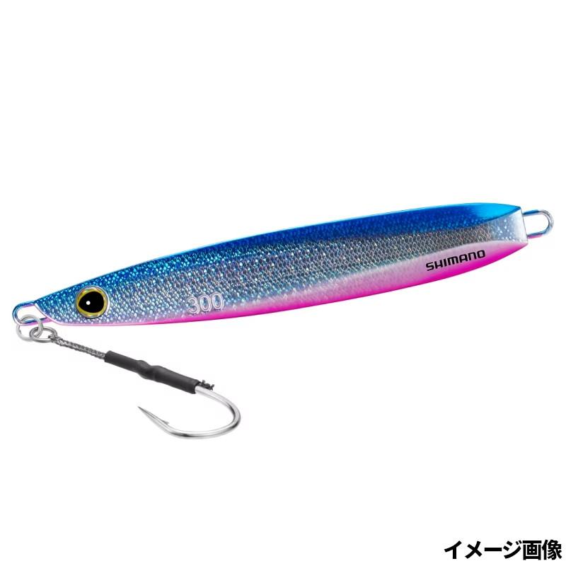 シマノ（SHIMANO） ジグ オシア EJスライド 300g 007 Sブルーピンク JV