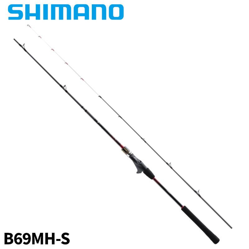シマノ（SHIMANO） タイラバロッド 炎月TT B69MH-S 22年モデル【大型