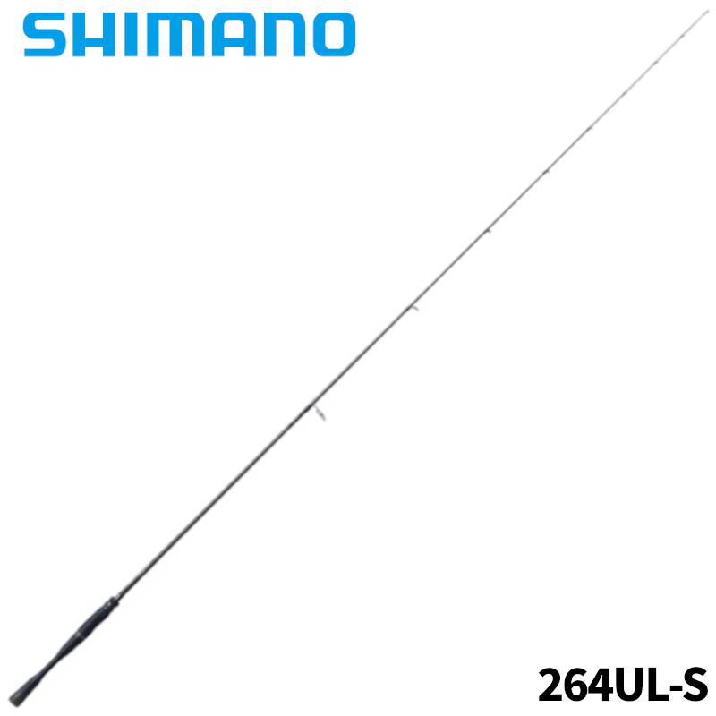 シマノ（SHIMANO） バスロッド 24 ポイズンアドレナ 264UL-S バス