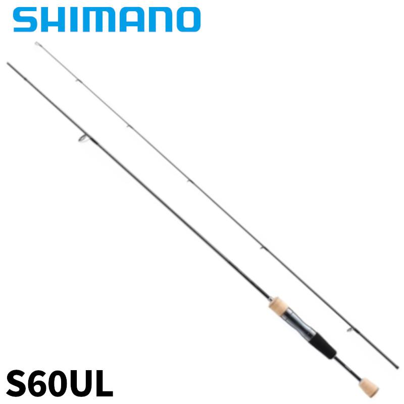 シマノ（SHIMANO） トラウトロッド トラウトワン AS S60UL 23年モデル
