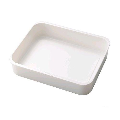 ホワイトトレー  44㎝ × 27㎝ × 10㎝ シマノ Freegaトレー 20 26L用CS-820L ホワイト