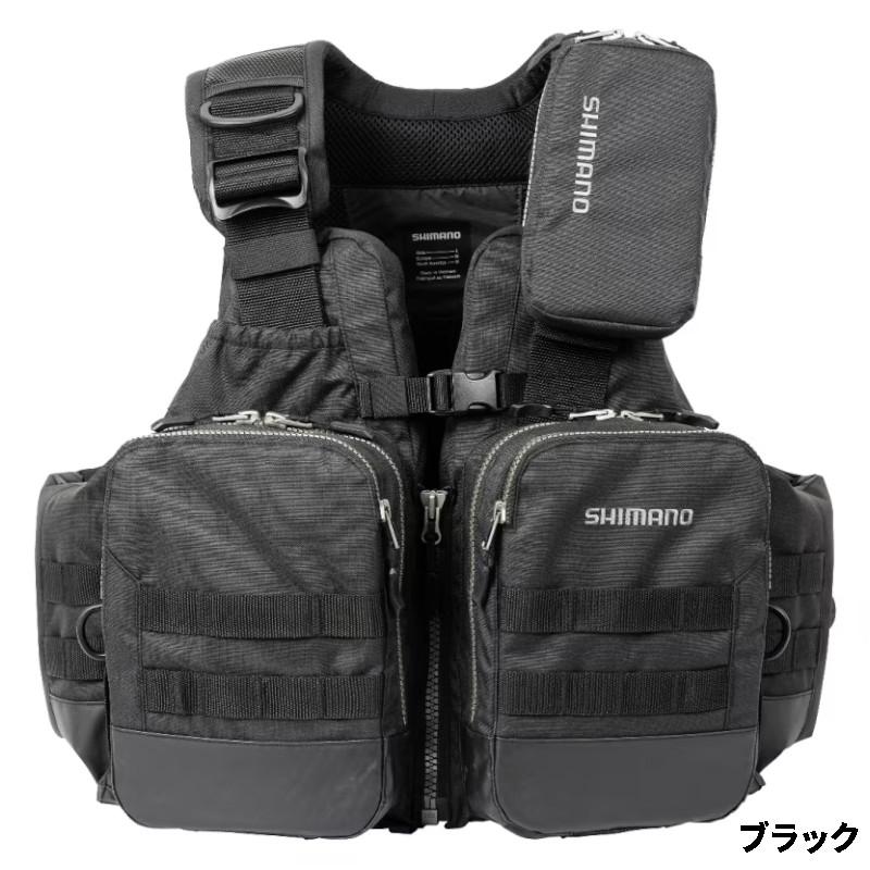 シマノ（SHIMANO） ライフジャケット アクトゲームベスト XL ブラック
