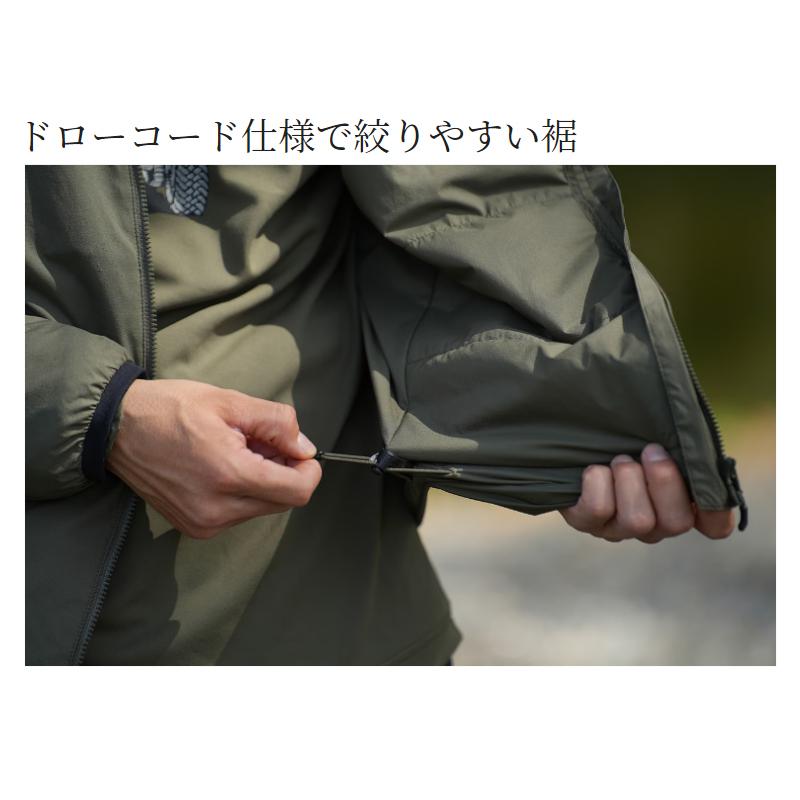 シマノ 防寒ウェア アクティブインサレーション ジャケット フーディ M ベージュ WJ-056W｜point-eastjapan｜09