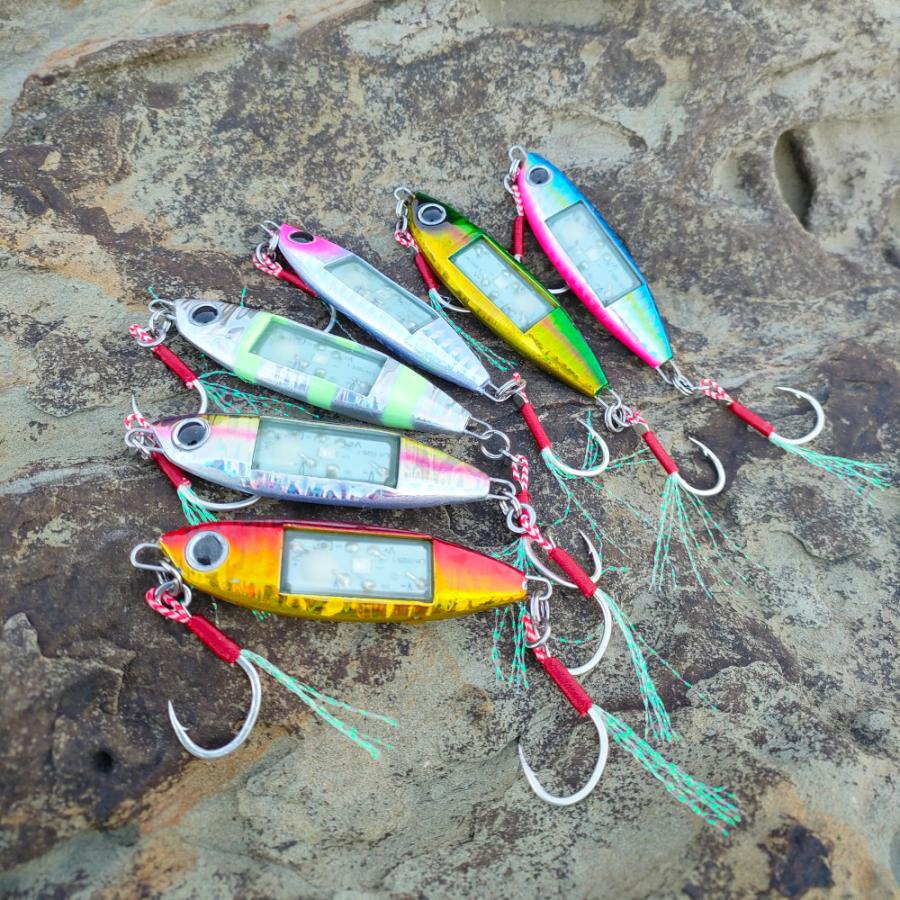 ジグ XOOX フラッシュメタル 35g グリキン : 釣具のポイント