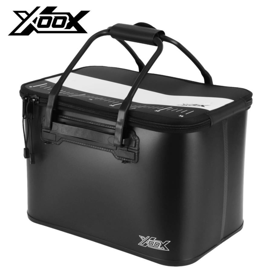 XOOX セミハードバッカン 40cm ブラック : 釣具のポイント東日本 Yahoo