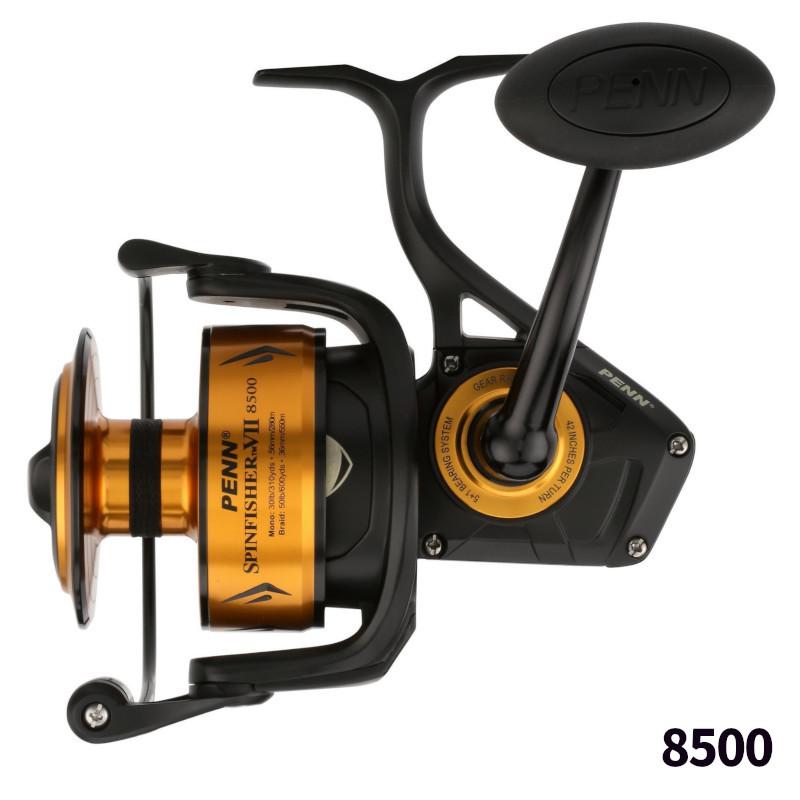 S887 PENN スピニングリール スピンフィッシャー 8500SS 釣具 現品限り】 スピニングリール ペン スピンフィッシャー セブン 8500