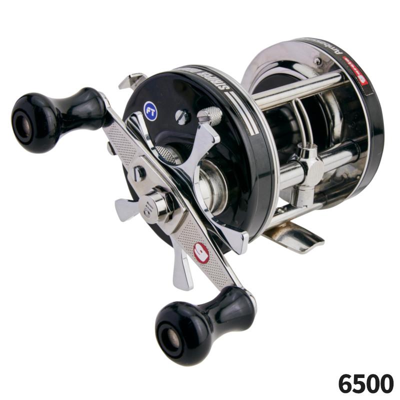 アブガルシア アンバサダー 6500 ストライパー ブラック 右ハンドル 24