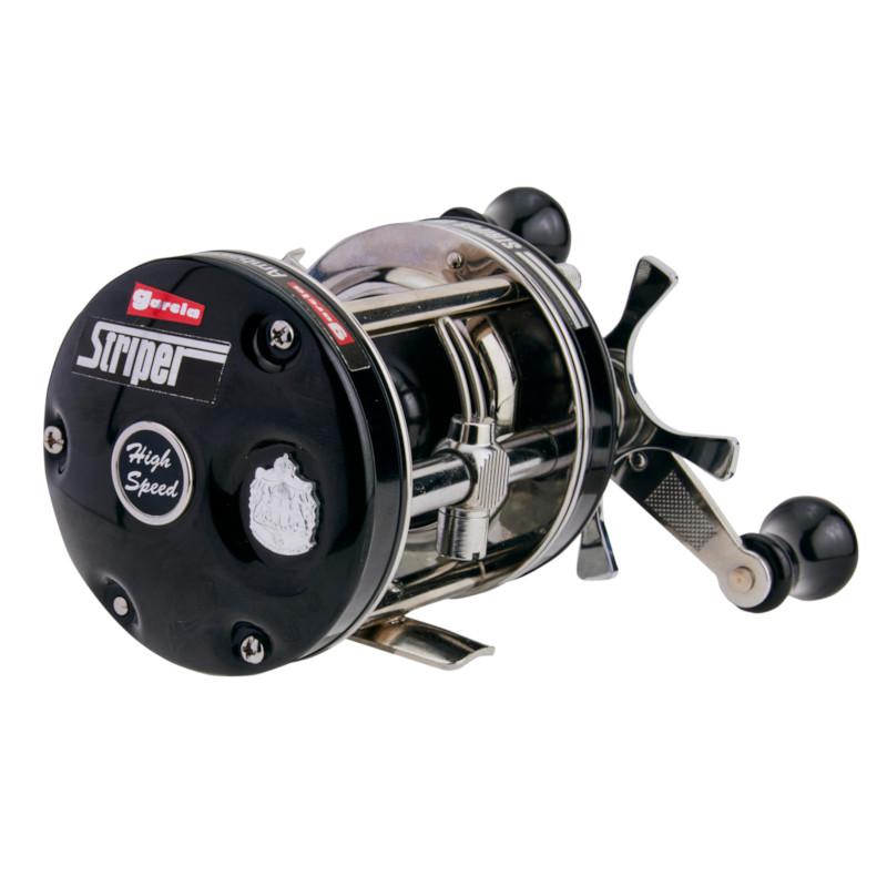 アブガルシア アンバサダー 6501 ストライパー ブラック 左ハンドル 24