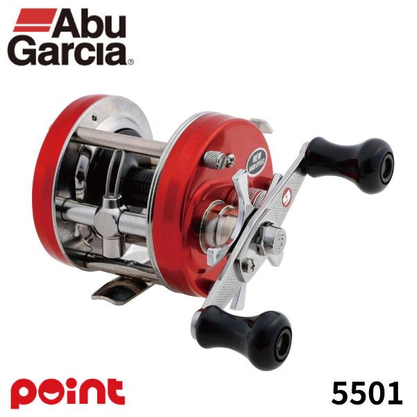 アブガルシア 25 アンバサダー 5501 ファクトリーチューンド レッド 左