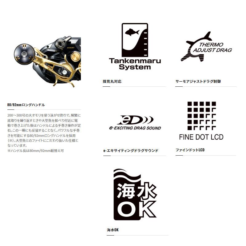 釣得セット ビーストマスターMD6000+Xブレイド オムニウム X8 10号 500mセット #チョートクセットの画像
