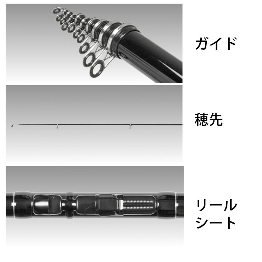 釣楽セット サビキ釣りセット 3号4.5m 竿+糸付きリールセット 釣楽セット サビキ釣りセット 3号4.5m 竿+糸付きリールセット