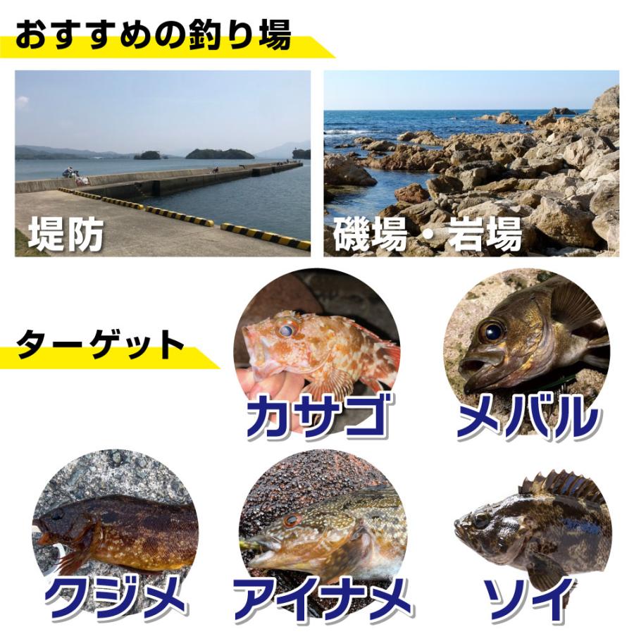 釣竿セット 釣楽セット 穴釣り入門セット #チョーラクセット : 釣具の
