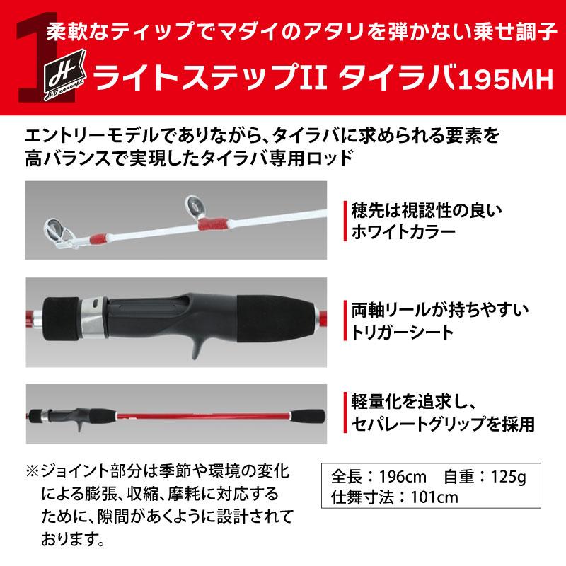 釣竿セット 釣得セット 専門スタッフ厳選 タイラバ船釣り・オフショア 