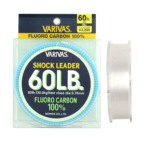 バリバス ショックリーダー フロロカーボン ３０ｍ ６０ｌｂ ナチュラル | ブランド登録なし