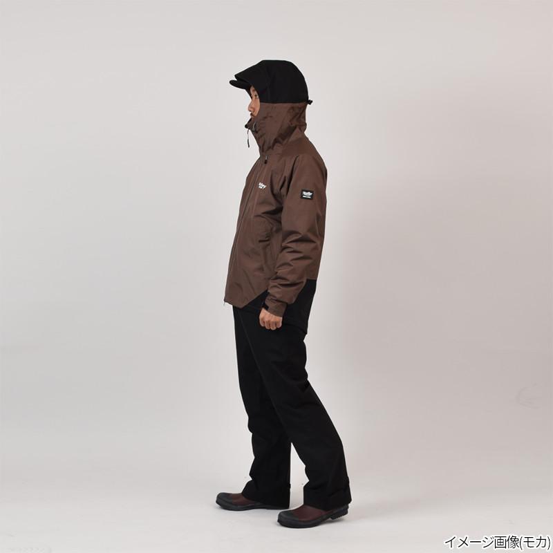 双進 ウェア RL ストレッチライトレインスーツ L ブラック 6452 : 釣具