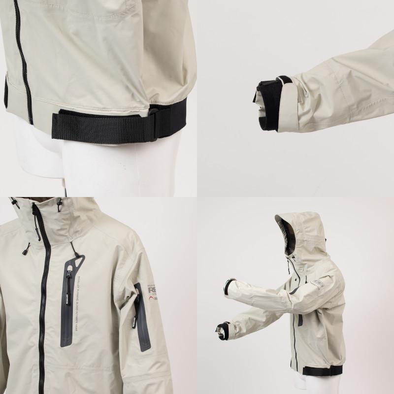 双進 ウェア RBB タイドゲームレインジャケット LL ブラック 7663