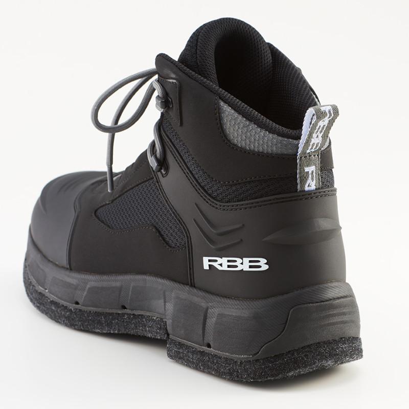 双進 フットウェア RBB ロックショアフェルトスパイクシューズTG 3L ブラック 7692_4