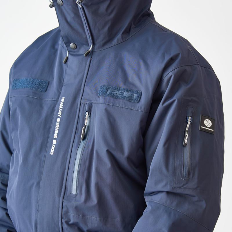 双進 防寒ウェア RBB オールウェザーWDジャケット 2XL ブラック 7729