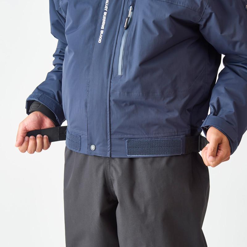 双進 防寒ウェア RBB オールウェザーWDジャケット XL ライトグレー