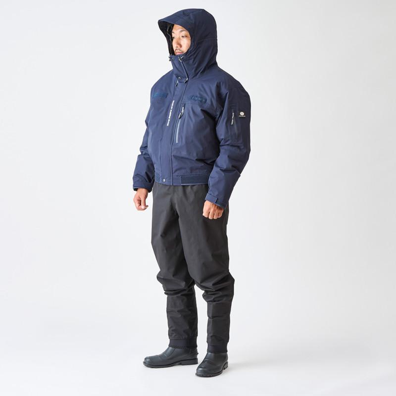 双進 防寒ウェア RBB オールウェザーWDジャケット XL ライトグレー