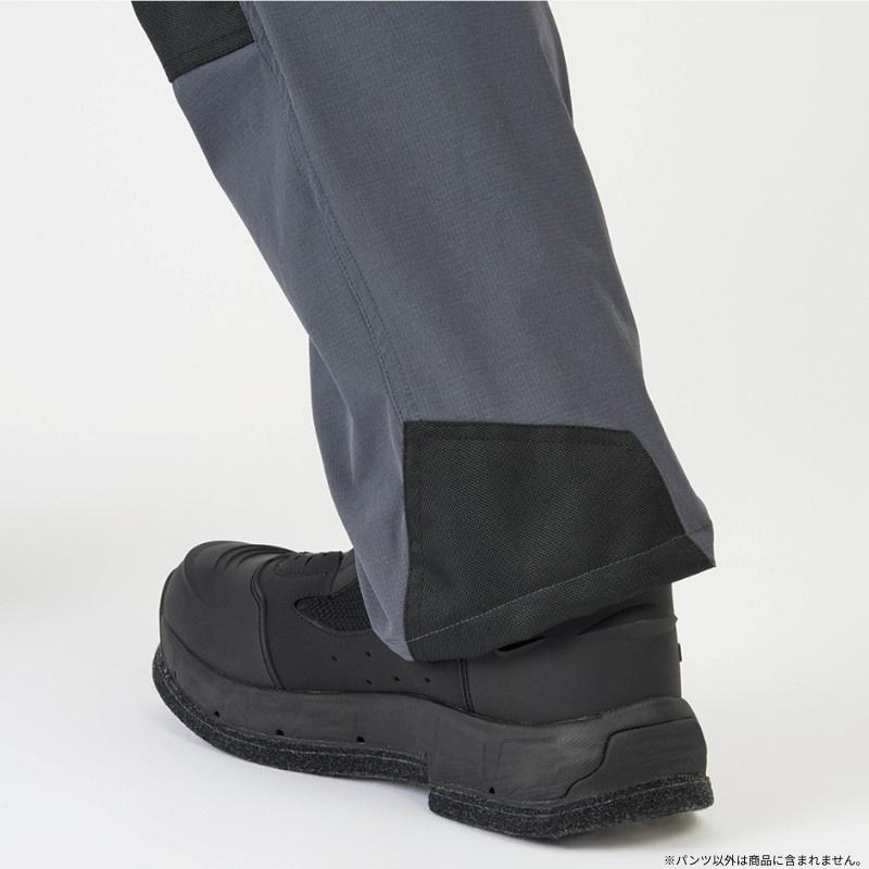 双進 ウェア RBB ロックショアストレッチパンツ L チャコール 7757