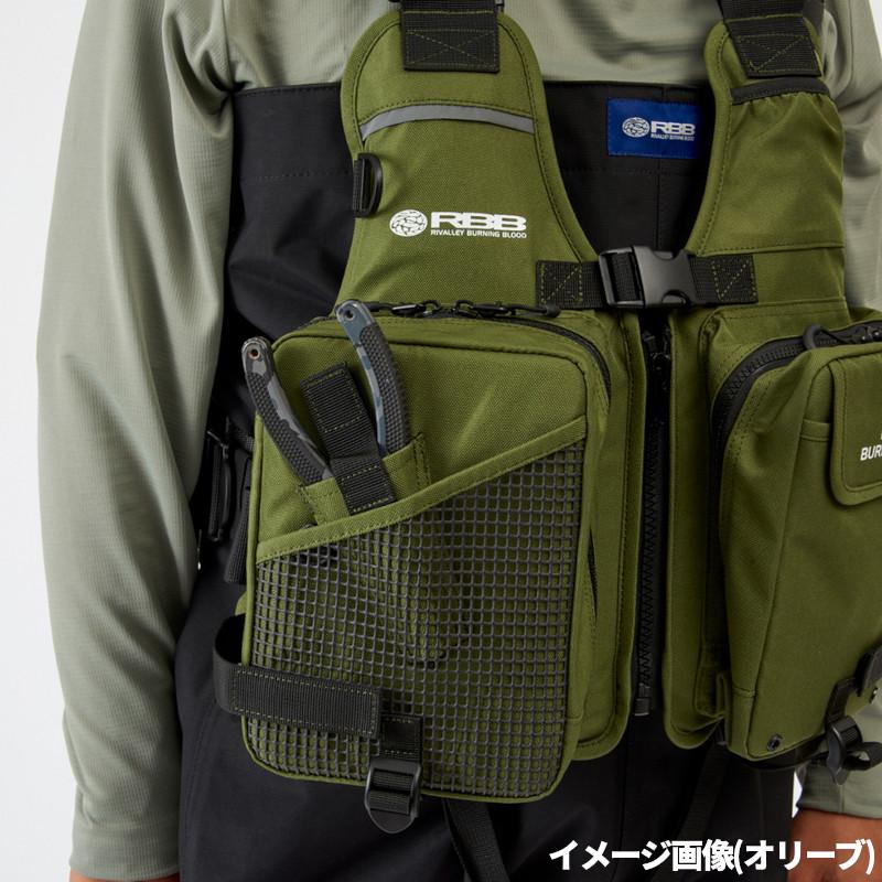 アウトレット】 双進 ライフジャケット RBB タイドゲームベストII