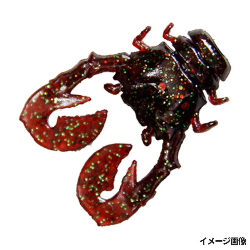 JACKALL（ジャッカル） ワーム ちびチヌ蟹 1インチ グレープグリーン