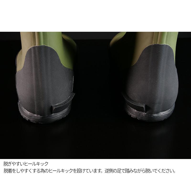 ジャッカル フットウェア パッカブルブーツ R XL オリーブ｜point-i｜04