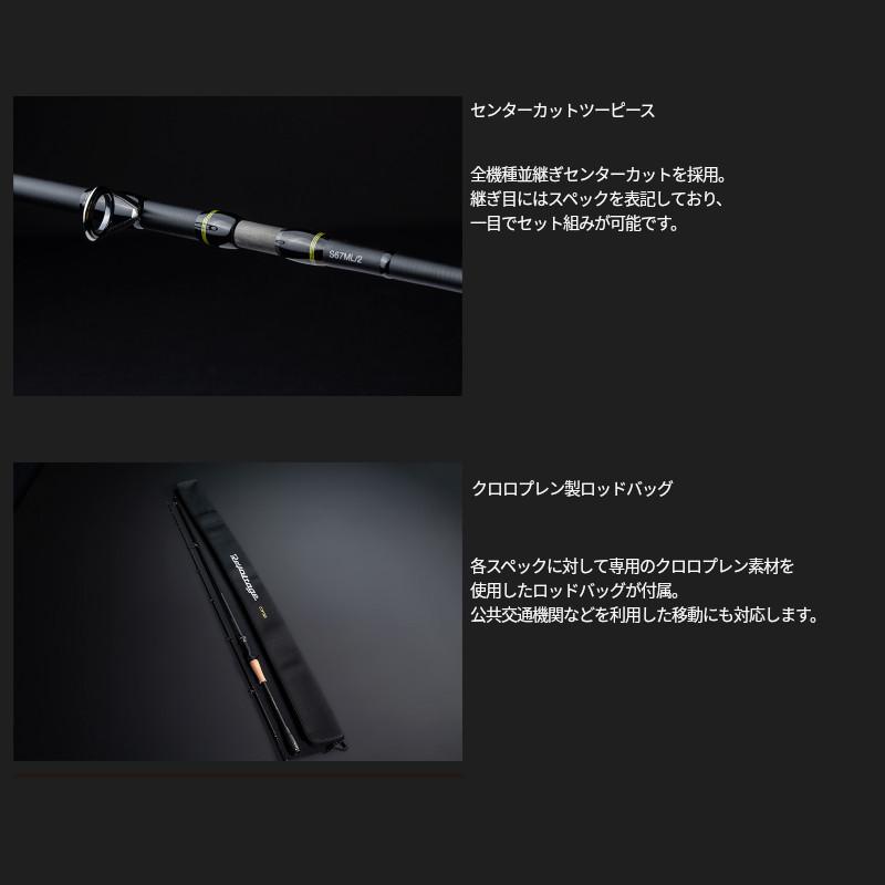 ジャッカル リボルテージ　RVⅡ C73H 2ピース 連休期間価格！ JACKALL（ジャッカル） リボルテージ 2ピース RVII-C73H/2 (バスロッド