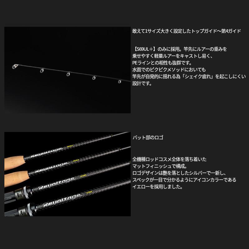 JACKALL（ジャッカル） バスロッド リボルテージ ツーピースモデル2
