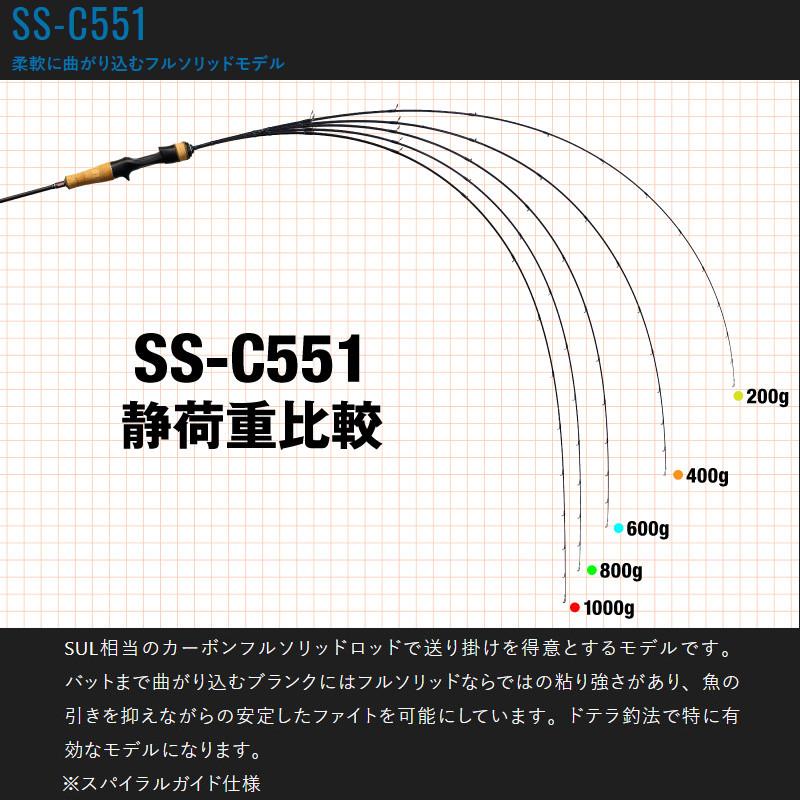 JACKALL（ジャッカル） タイラバロッド スイッチスティック SS-C551 24