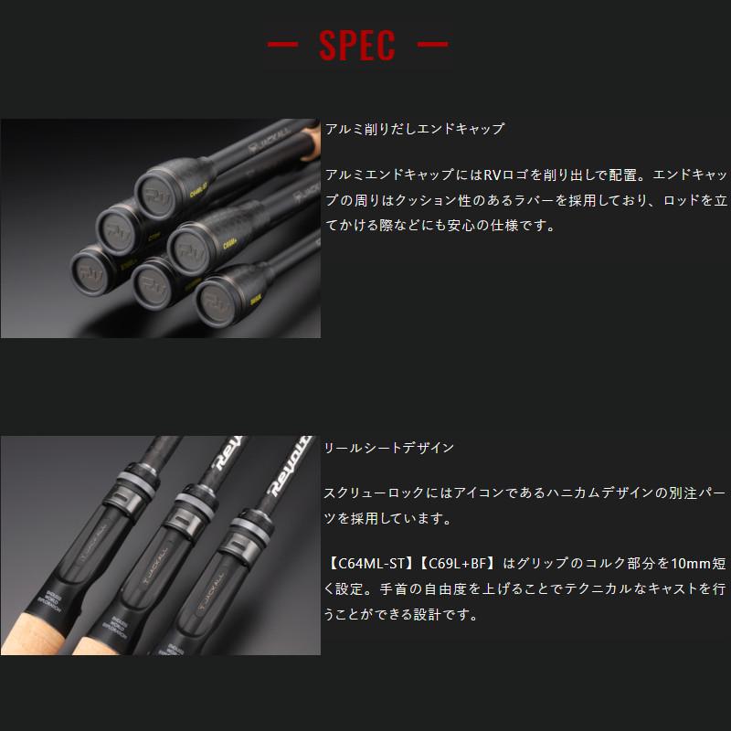 ジャッカル バスロッド リボルテージ RVII-S56XUL/L-ST (2025年追加