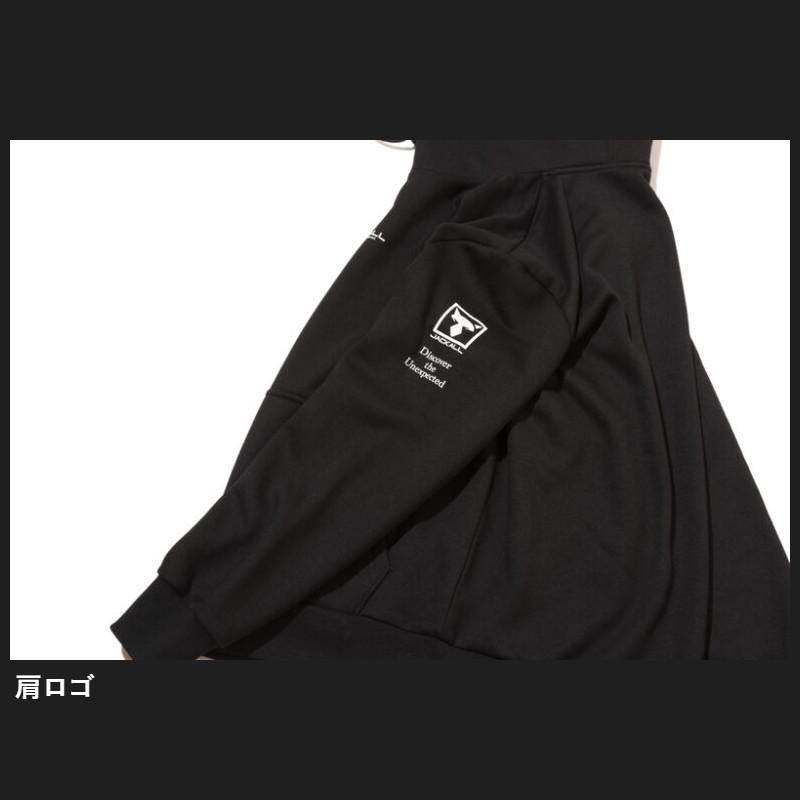 ジャッカル ストレッチスウェットフーディー XL ブラック 【公式通販】