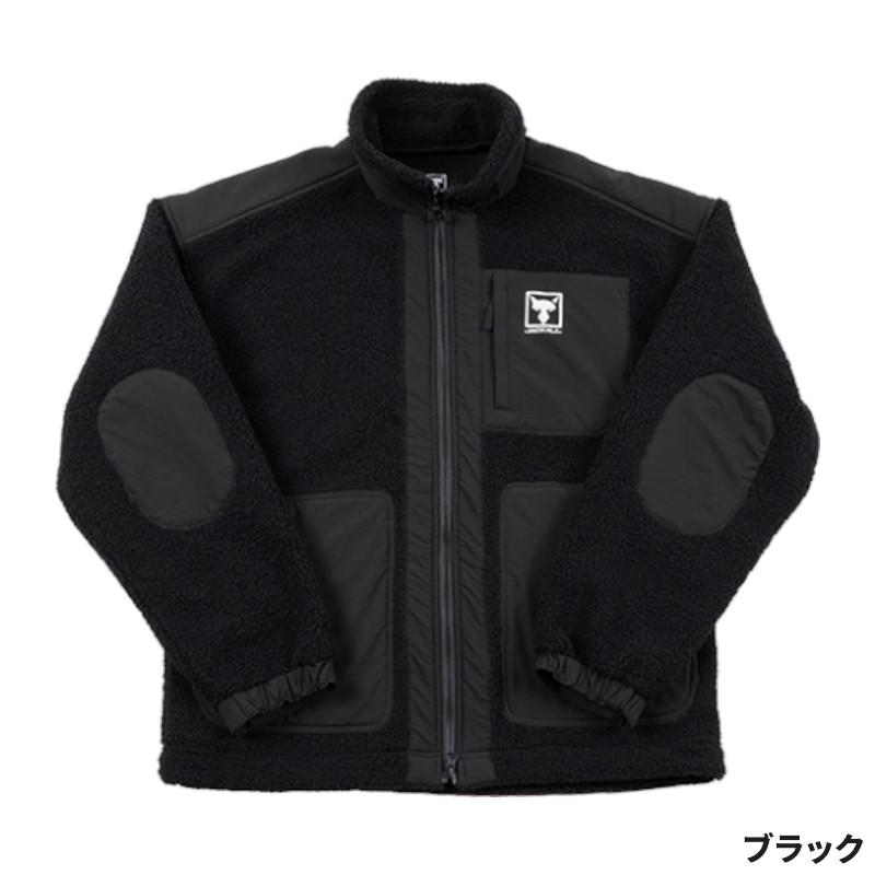 ジャッカル 防寒ウェア ウィンドブロックフリースジャケット JA-A001 XXL ブラック JACKALL（ジャッカル） 防寒ウェア ウィンドブロックフリース