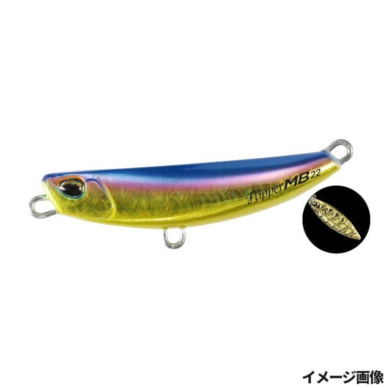 DUO ルアー ビーチウォーカー フリッパー MB22 UVブルピンゴールド