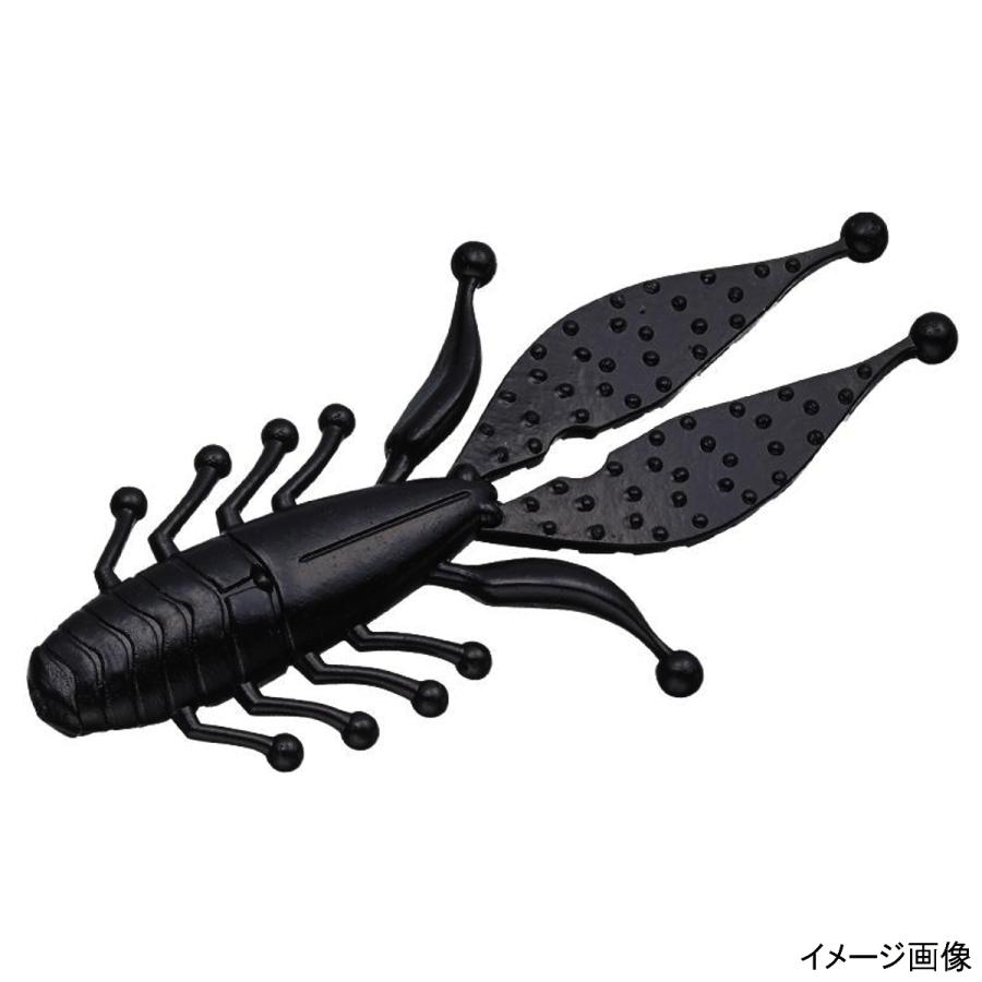 エバーグリーン Evergreen キッカーバグ 4インチ 58 ソリッドブラック ゆうパケット 釣具のポイント 通販 Paypayモール