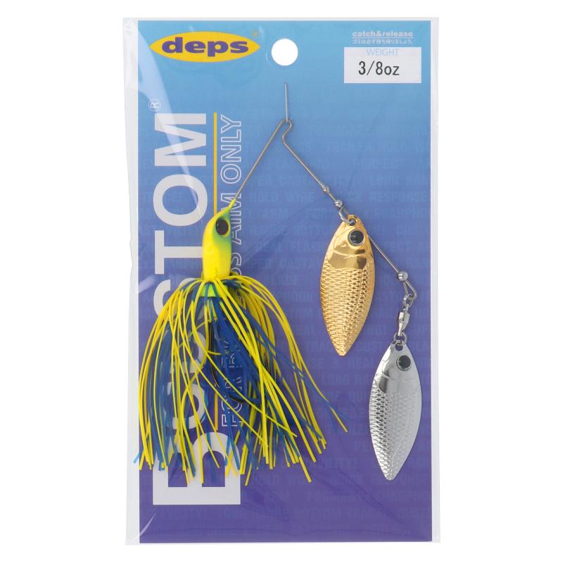deps（デプス） スピナーベイト Bカスタム 3/8oz DW #23イエロー