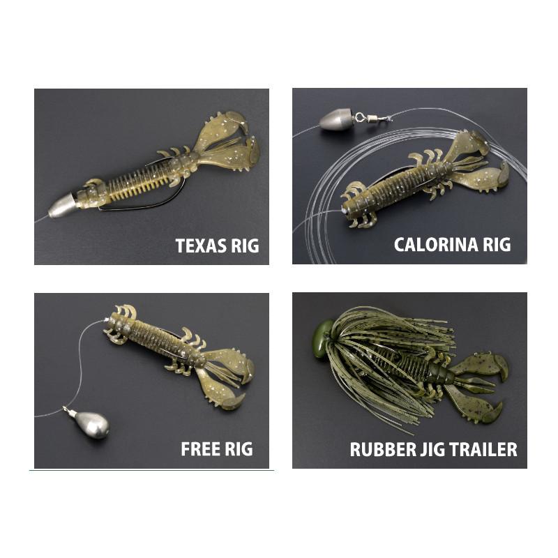 deps（デプス） ワーム MSクロー 3.6インチ 71 グリーンパンプキン