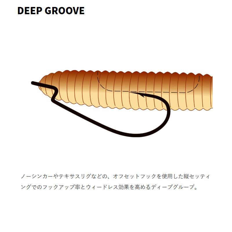 deps ワーム　ZOOM ワーム　BOREAS ワーム　フィッシング　デプス deps（デプス） ワーム デスアダー 5インチ ノンソルト #19デッド