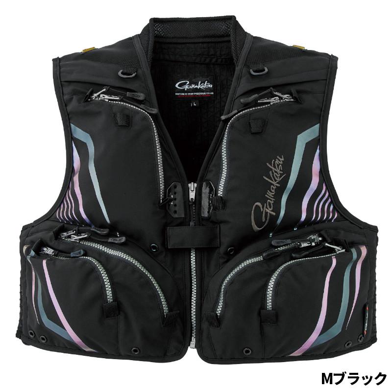 Gamakatsu（がまかつ） ウェア ショートハーフメッシュベスト LL M