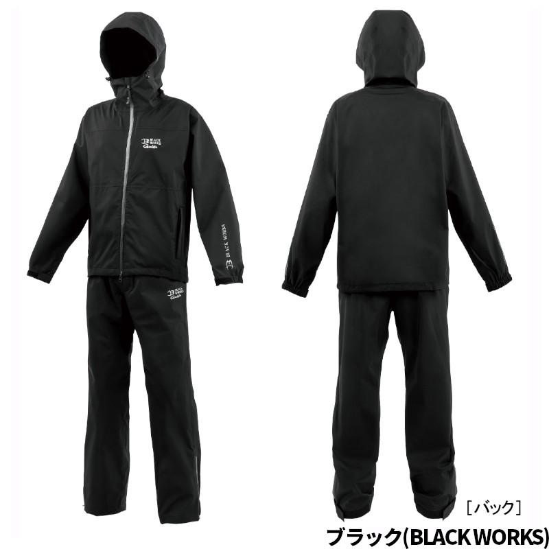Gamakatsu（がまかつ） ウェア Gスペック レインスーツ M ブラック