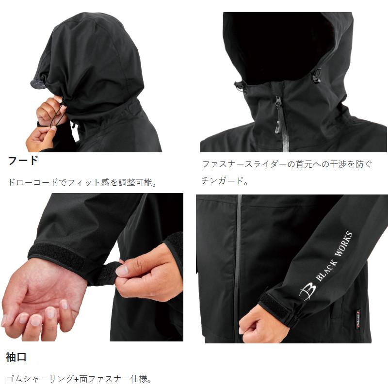 Gamakatsu（がまかつ） ウェア Gスペック レインスーツ M ブラック