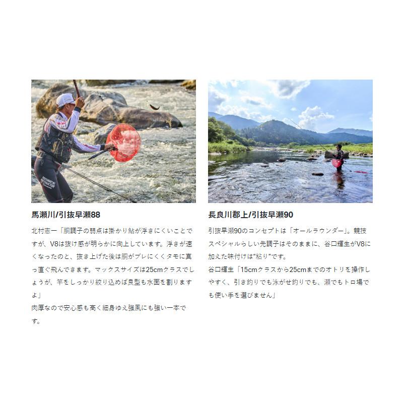 Gamakatsu（がまかつ） 鮎竿 がま鮎 競技スペシャルV8 引抜早瀬 90 9m
