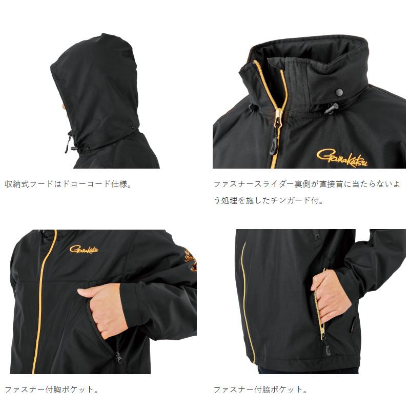 Gamakatsu（がまかつ） 防寒ウェア ウィンドブレーカー M ブラック