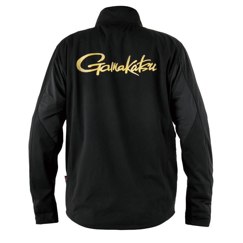 Gamakatsu（がまかつ） ウェア プルオーバージップシャツ M ブラック