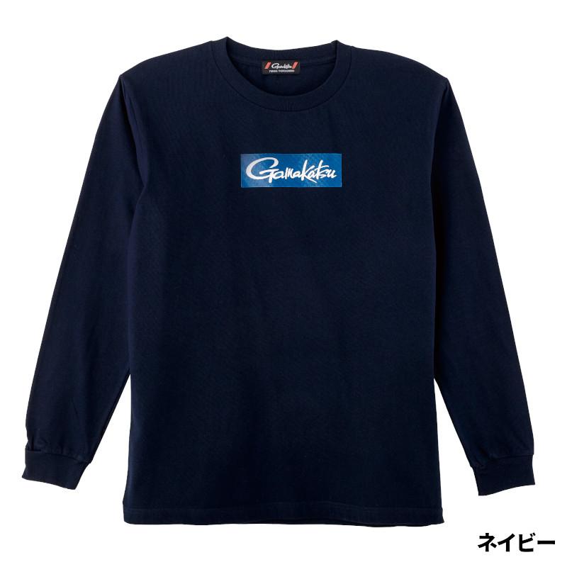 Gamakatsu（がまかつ） ウェア ロングスリーブTシャツ(ボックスロゴ) L