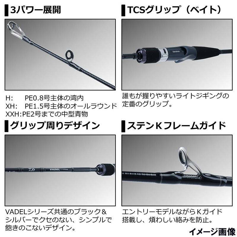 DAIWA（ダイワ） ジギングロッド ヴァデル LJ 63XHB [2020年モデル