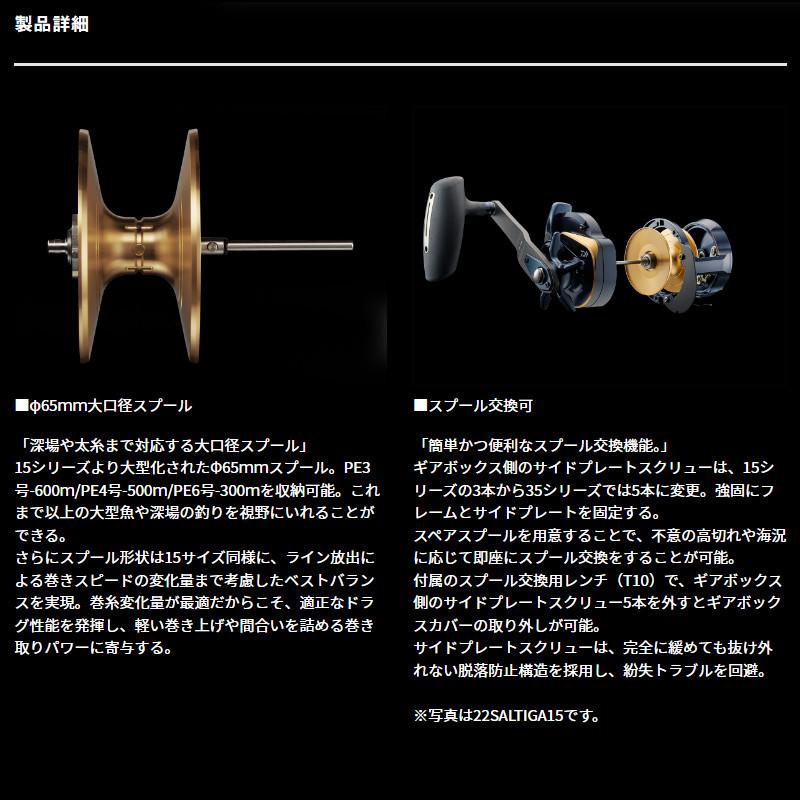 DAIWA（釣り） ダイワ ジギングリール ソルティガ 35L 左