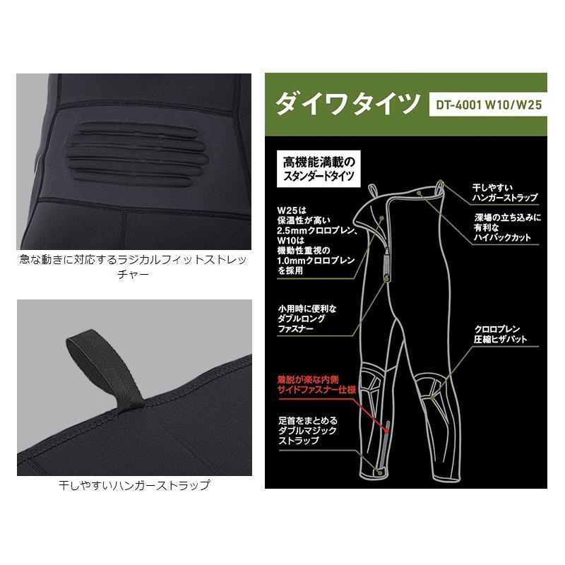 DAIWA（ダイワ） 【アウトレット】 DT-4001W25 LLB ブラック : 釣具の