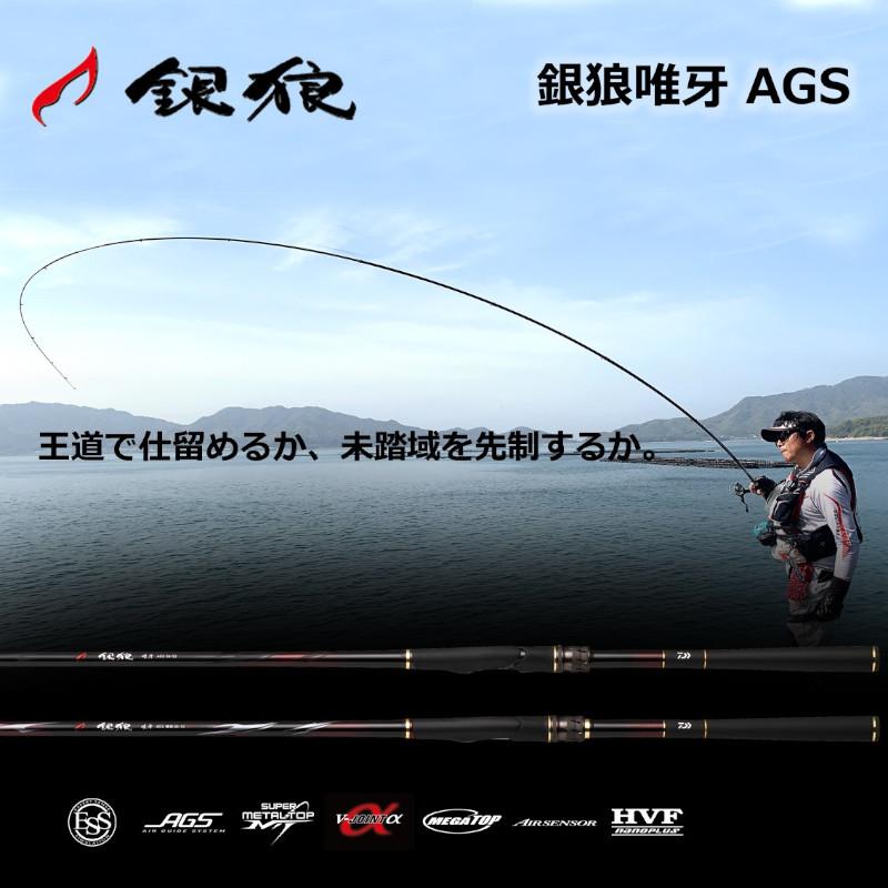 期間限定値引　Daiwa 銀狼　唯牙　AGS 04-53 磯竿　新品未使用品 DAIWA（ダイワ） 磯竿 銀狼唯牙 AGS 04-53・Q 23年モデル 爆買 : 釣具